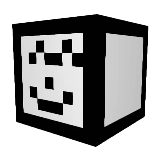 Subufan__ Minecraft avatar head, 3D render