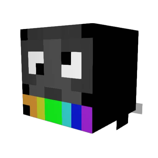 Subway_Emi Minecraft avatar head, 3D render