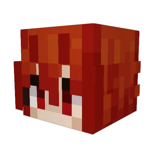 Sucata_Br Minecraft avatar head, 3D render