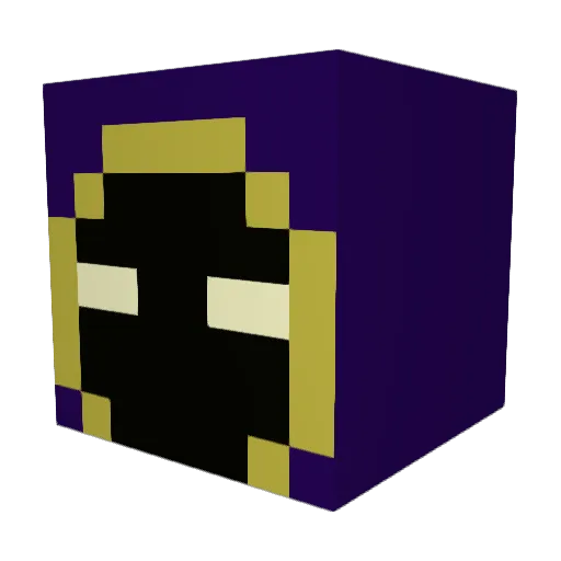 Such0ss Minecraft avatar head, 3D render
