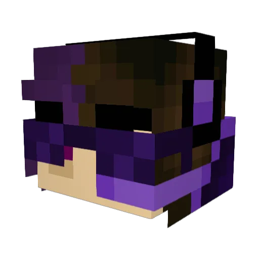 SuchACoolDude072 Minecraft avatar head, 3D render
