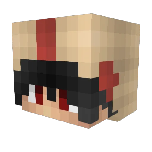 SuchKotstulle Minecraft avatar head, 3D render