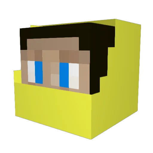 Suck4CSGOSkins Minecraft avatar head, 3D render