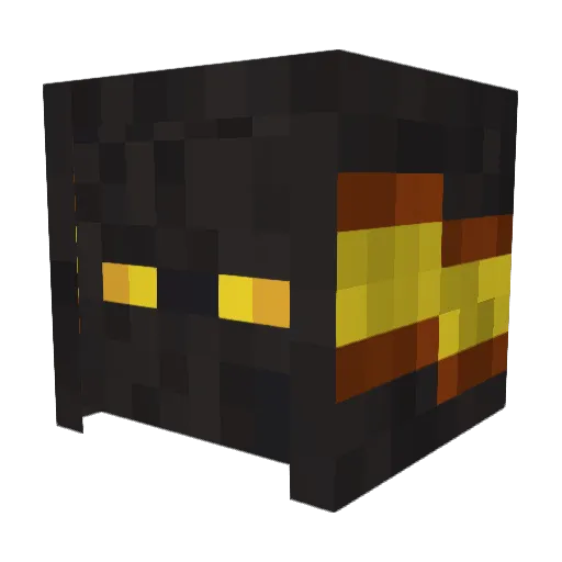 Suckerpunch98 Minecraft avatar head, 3D render