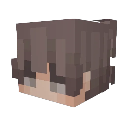 SucukRatess Minecraft avatar head, 3D render
