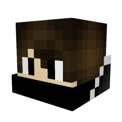 SudZ32 Minecraft avatar head, 3D render