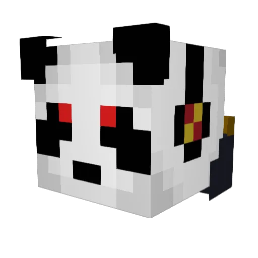 Sudars_ Minecraft avatar head, 3D render