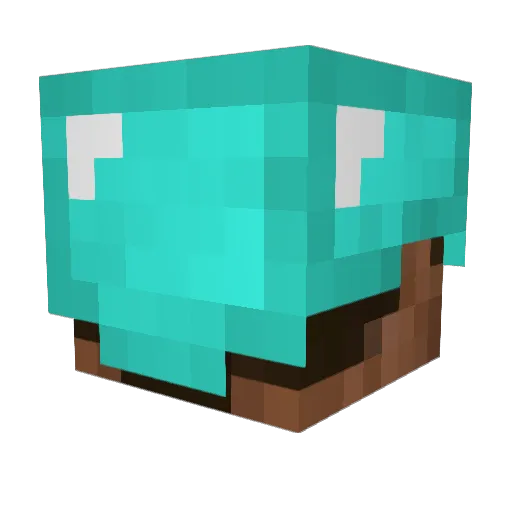 SuedFlow14 Minecraft avatar head, 3D render
