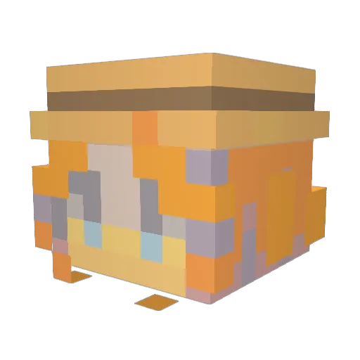 Suffie69 Minecraft avatar head, 3D render