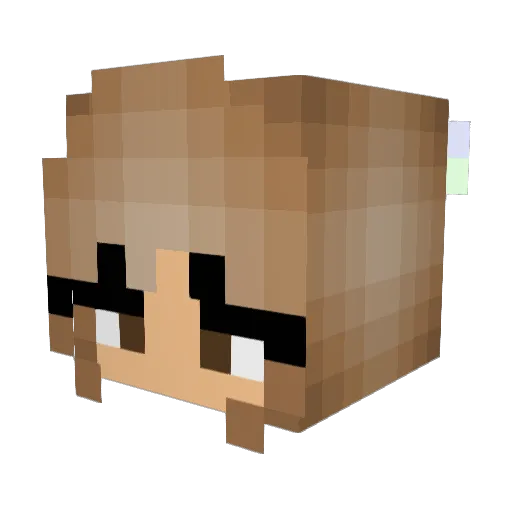 Sugamomma2021 Minecraft avatar head, 3D render