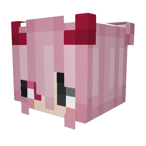SugarCookie_99 Minecraft avatar head, 3D render