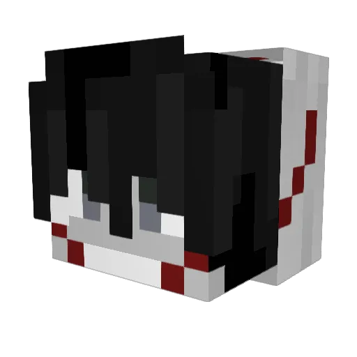 SugarDaddyEdward Minecraft avatar head, 3D render