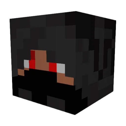 SugarMankyy Minecraft avatar head, 3D render