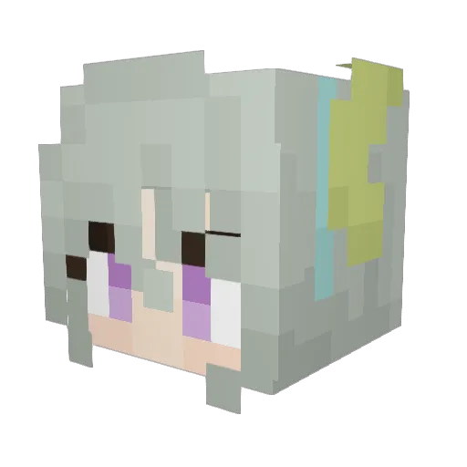Sugar_Cube111111 Minecraft avatar head, 3D render