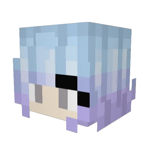 Sugar_Dreams Minecraft avatar head, 3D render