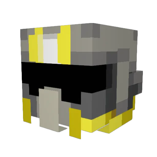 Sugarcane_12 Minecraft avatar head, 3D render