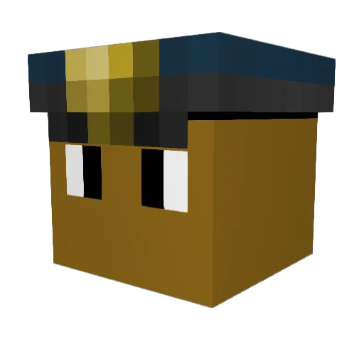 Sugee__ Minecraft avatar head, 3D render