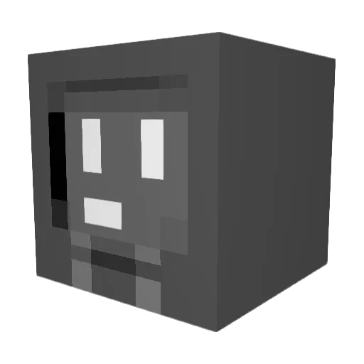 Suguru0326 Minecraft avatar head, 3D render