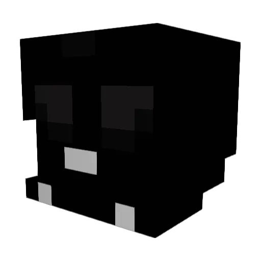 Suhtrad Minecraft avatar head, 3D render