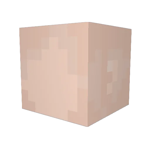 SuicidalBlonde Minecraft avatar head, 3D render