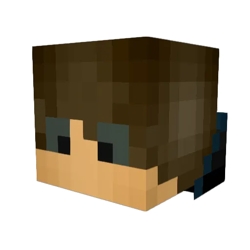 Suicide_Ty Minecraft avatar head, 3D render