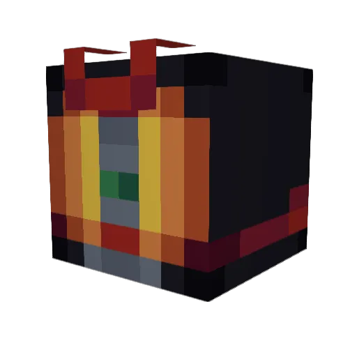 Suifu44 Minecraft avatar head, 3D render