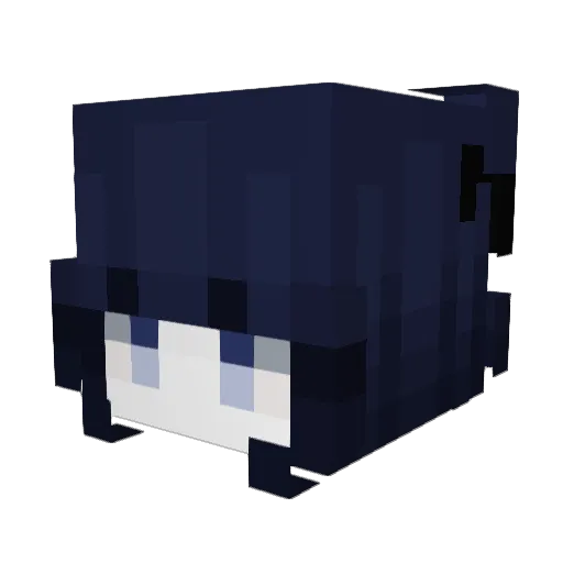 Suify Minecraft avatar head, 3D render