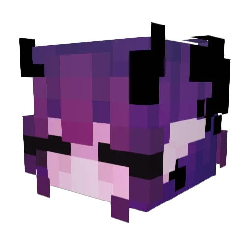 Suk4s Minecraft avatar head, 3D render