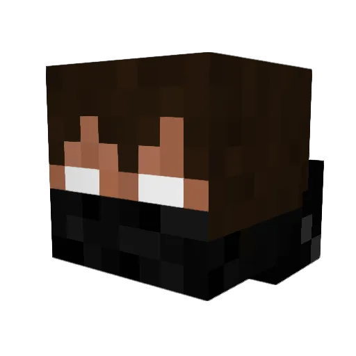 Sukramus21914 Minecraft avatar head, 3D render