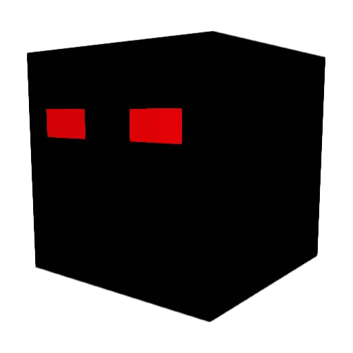 Sukzessive Minecraft avatar head, 3D render
