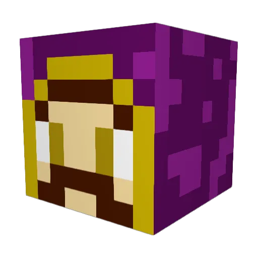 SulakAlNanna Minecraft avatar head, 3D render