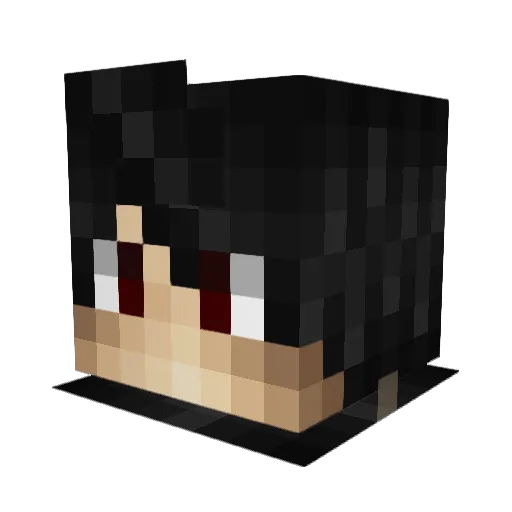 Suleeymaniyee Minecraft avatar head, 3D render