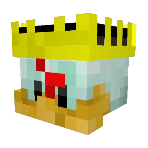 SulfixicekSK Minecraft avatar head, 3D render