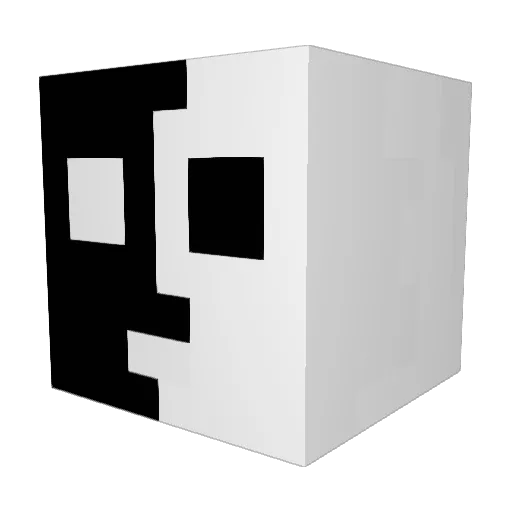 SullenPrism1274 Minecraft avatar head, 3D render