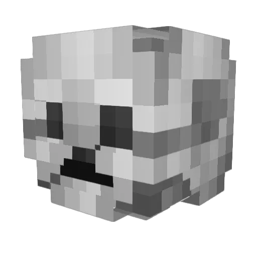 SullivanBurke Minecraft avatar head, 3D render