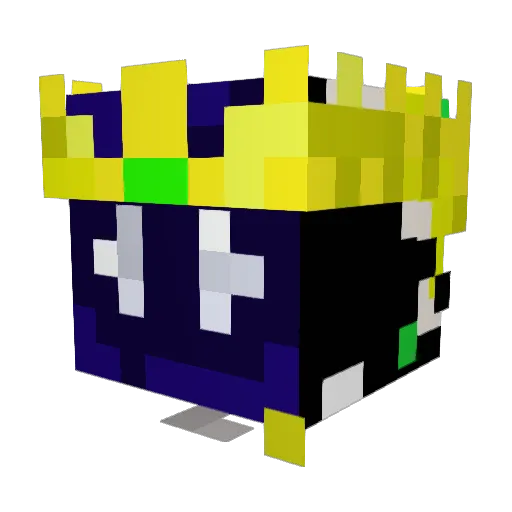SullivanM16 Minecraft avatar head, 3D render