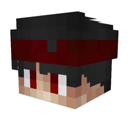 SulolDz Minecraft avatar head, 3D render