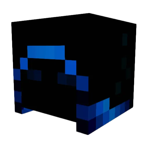 Sulphorus Minecraft avatar head, 3D render