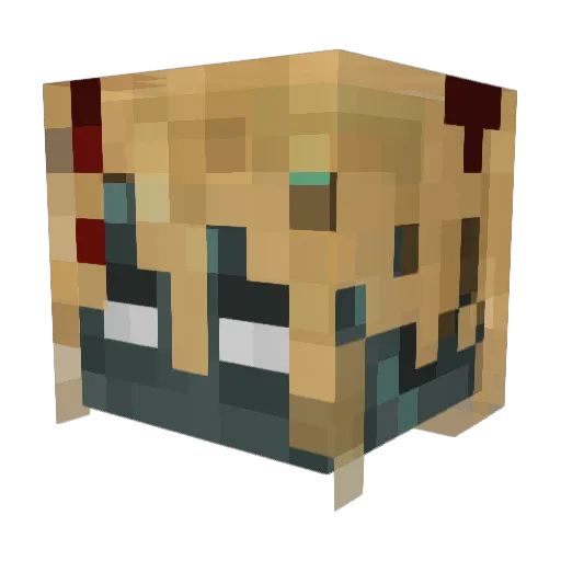 SumaT_ra Minecraft avatar head, 3D render