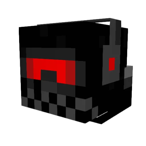 Sumbaro Minecraft avatar head, 3D render