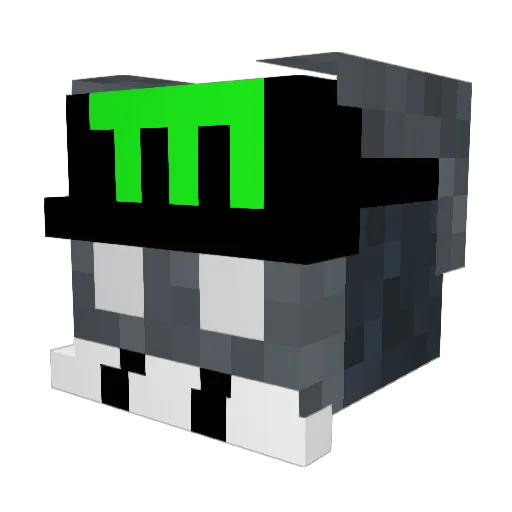 Sumbutt Minecraft avatar head, 3D render