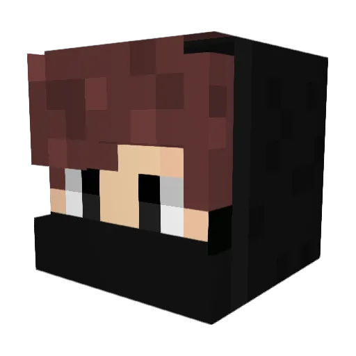 SummerIsHear Minecraft avatar head, 3D render