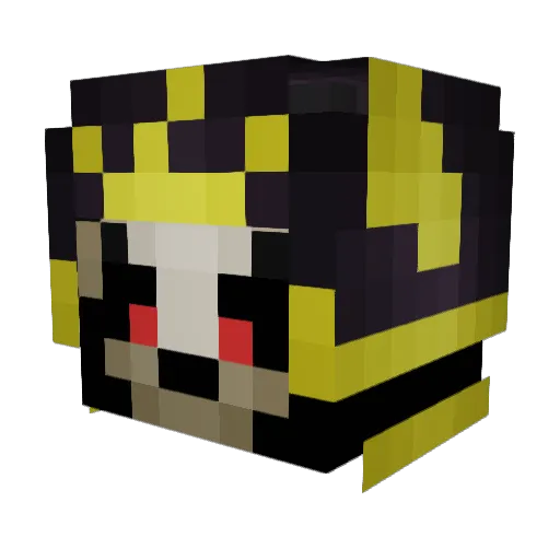 SummerSloth09 Minecraft avatar head, 3D render