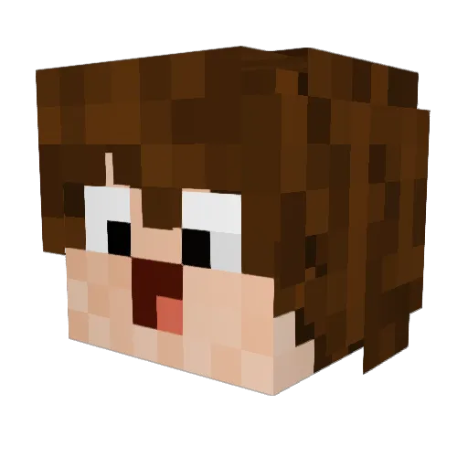 Summerstorm77 Minecraft avatar head, 3D render