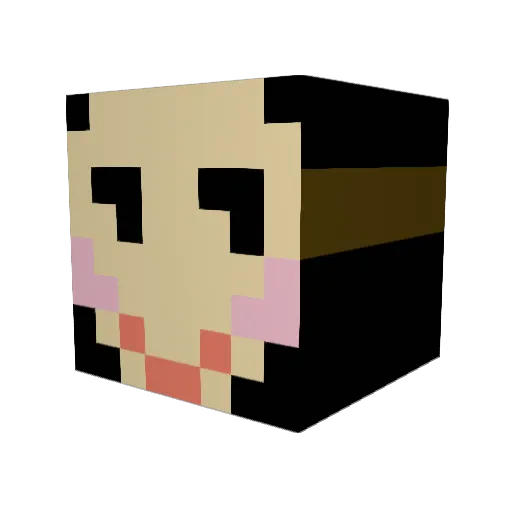 Summertunic8505 Minecraft avatar head, 3D render