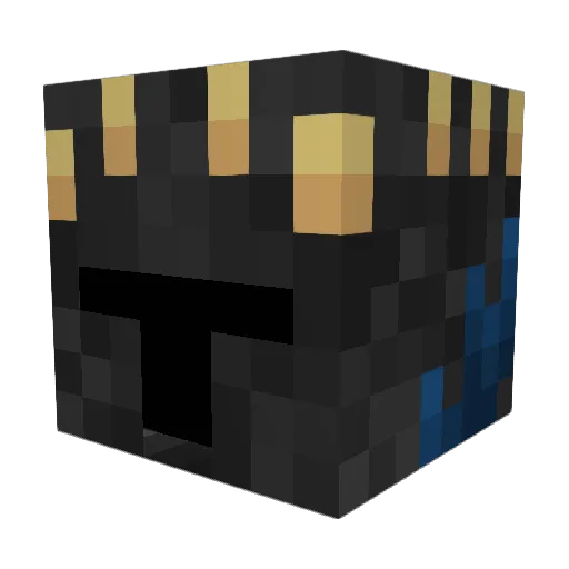 Sumonie Minecraft avatar head, 3D render