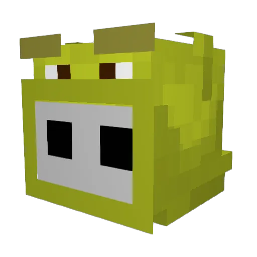 SumpfOger Minecraft avatar head, 3D render