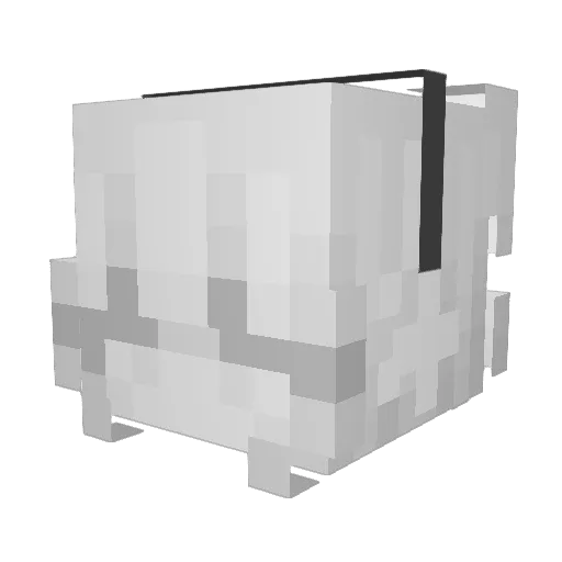 Sumz_201 Minecraft avatar head, 3D render