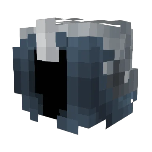 SunBroSolitaire Minecraft avatar head, 3D render