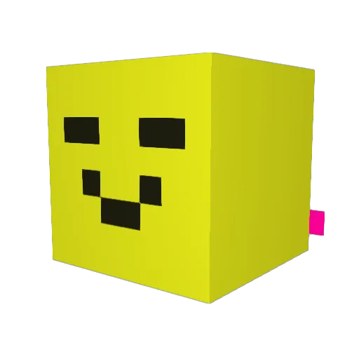 SunDuDa_ Minecraft avatar head, 3D render